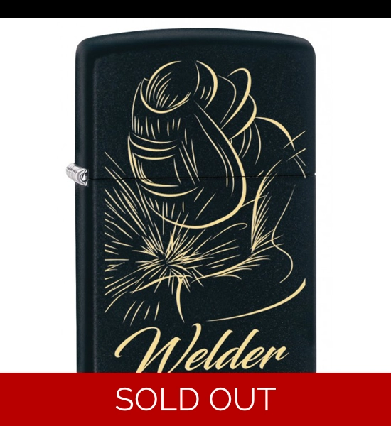 Welder Black Matte Zippo